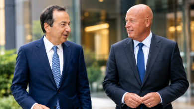 Bob Chapek and John Paulson